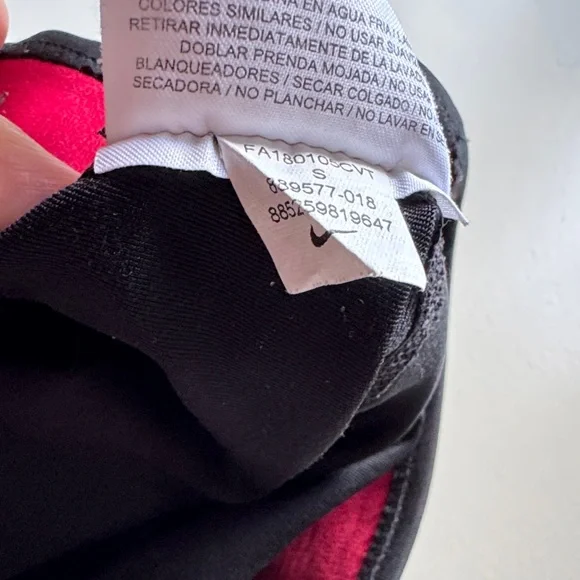 Nike Pro Women's Gray and Maroon Shorts. Size small. - Picture 2 of 3